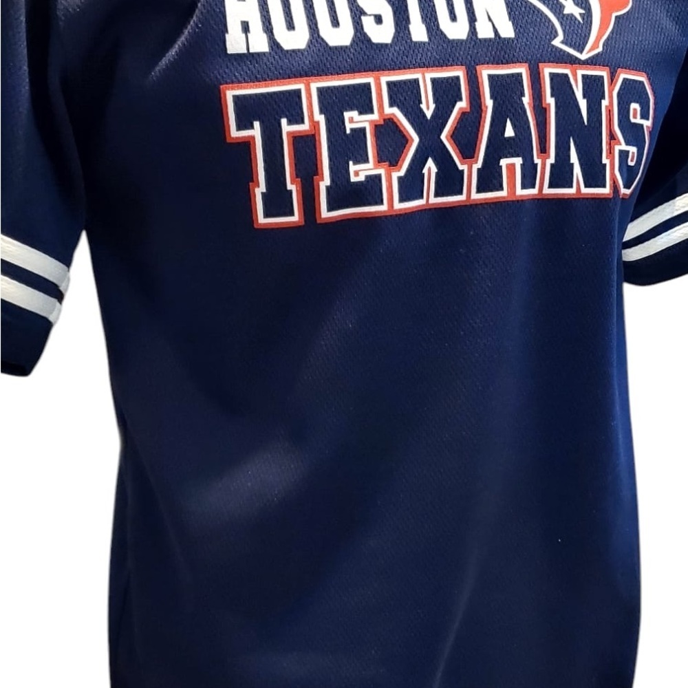 NFL Houston Texans Youth V-neck Jersey Team Apparel SIZE XL 18- 20 - Picture 3 of 5